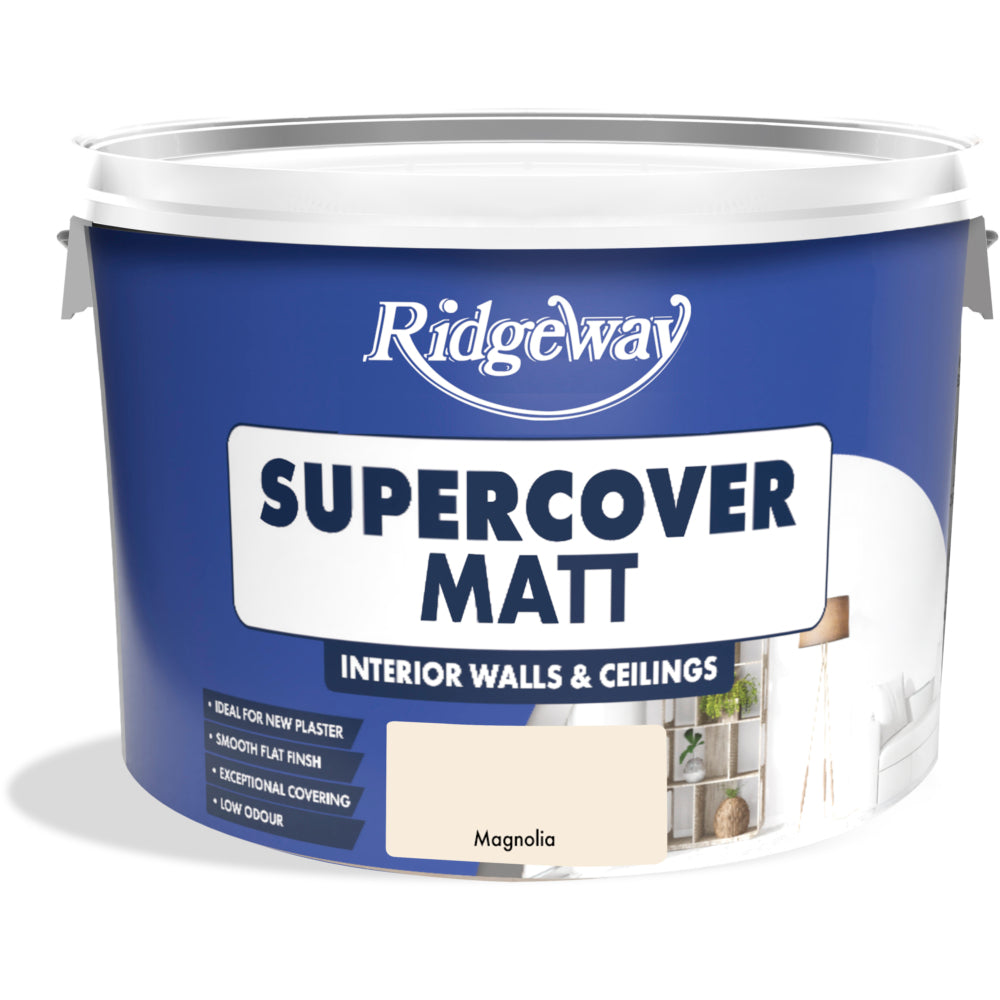 Fleetwood Ridgeway Supercover Matt Magnolia 10L
