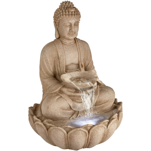LED Buddha Water Feature - 86cm