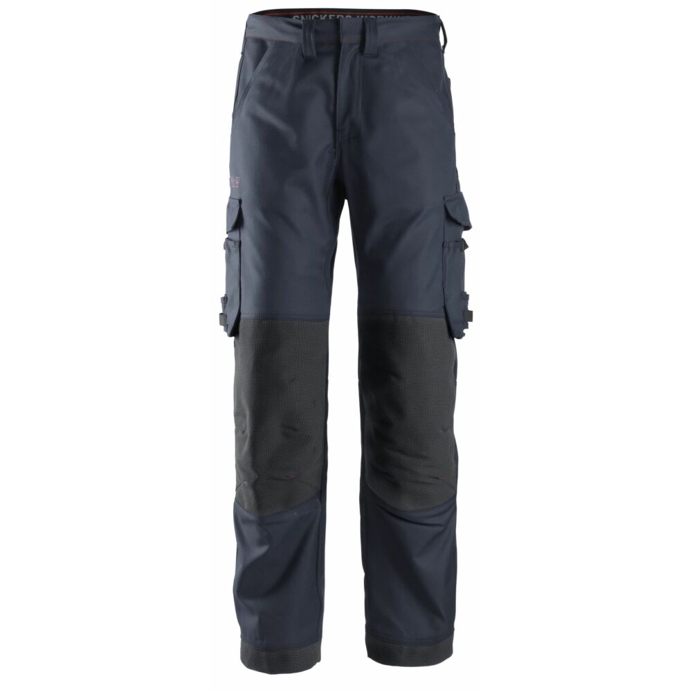 Snickers - ProtecWork, Work Trousers Equal Leg Pockets - Navy