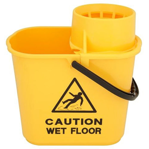 Dosco - Heavy Duty Mop Bucket Colour Coded Yellow
