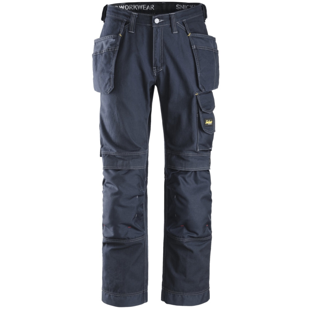 Snickers - Craftsmen Holster Pockets Trousers, Comfort Cotton - Navy\\Navy