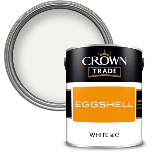 Crown Trade Eggshell White 5L