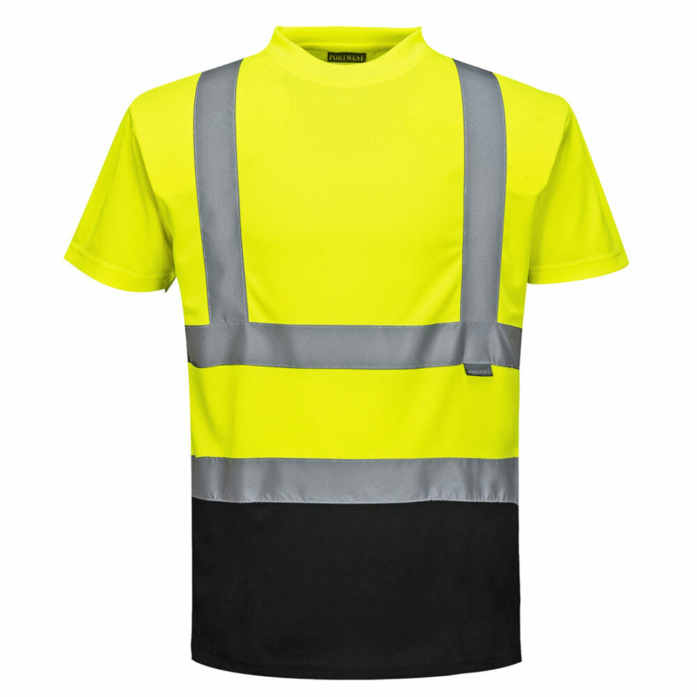 Portwest  - Two Tone T-Shirt - Yellow/Black