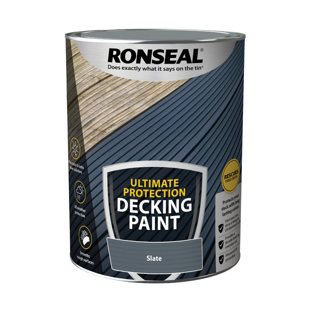 Ronseal Ultimate Protection Decking Paint Slate 5L