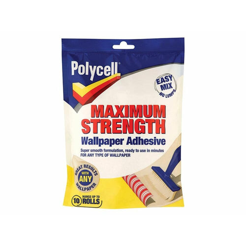 Pollycell Max Strength Wallpaper Adhesive 10 Roll
