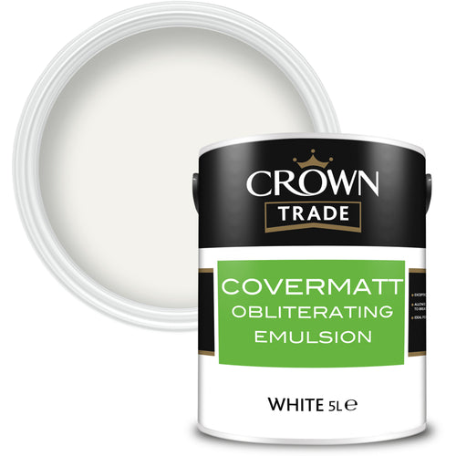 Crown Trade Covermatt White 5L