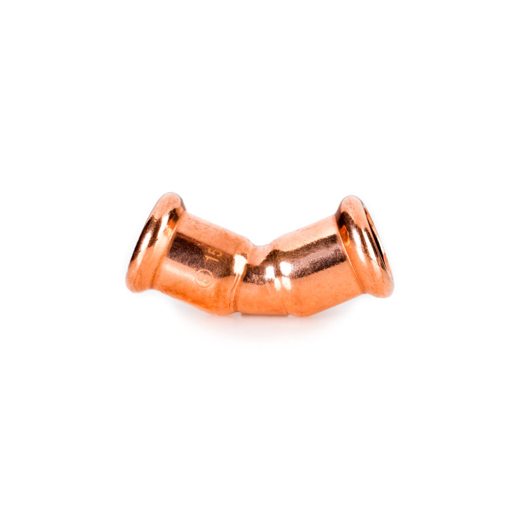 Instantor Copper Press Obtuse Bend 28mm