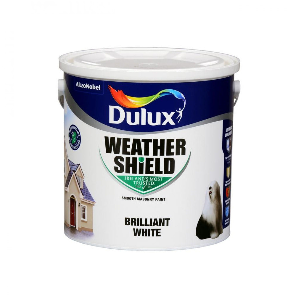 Dulux - Weather shield White - 2.5L