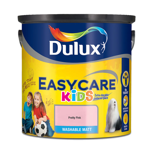 Dulux Easycare Kids Pretty Pink 2.5L