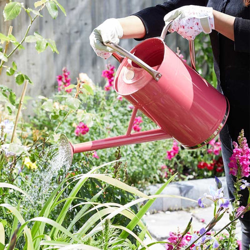 GroZone - Watering Can 9L, Coral Pink