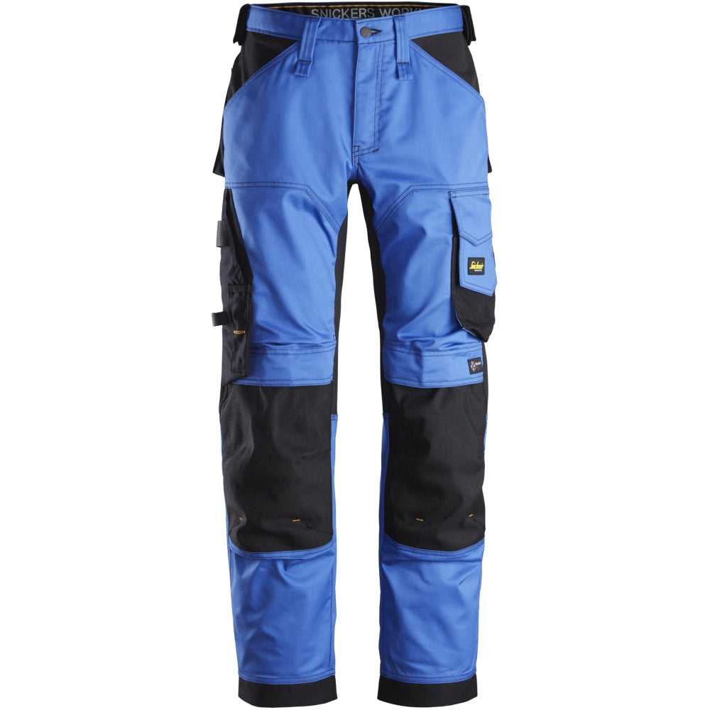 Snickers - AllroundWork, Stretch Loose fit Work Trousers - True Blue\\Black