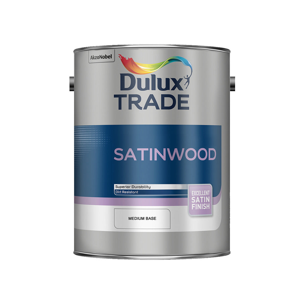 Dulux Trade Satinwood Medium Base 5L
