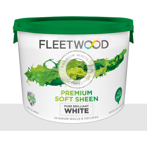 Fleetwood Premium Soft Sheen Brillaint White 10L