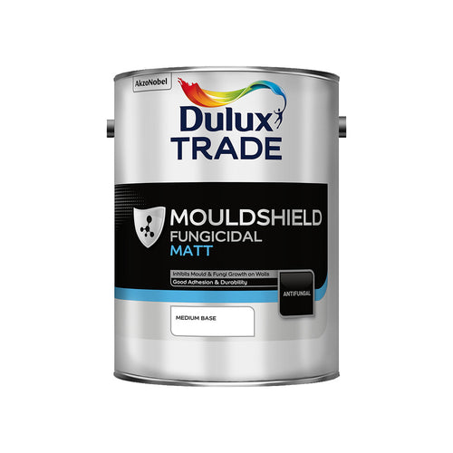 Dulux Trade Mouldshield Fungicidal Matt Medium Base 5L