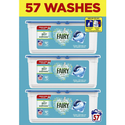 Fairy - Non Bio 3-in-1 PODS - 57 Washes