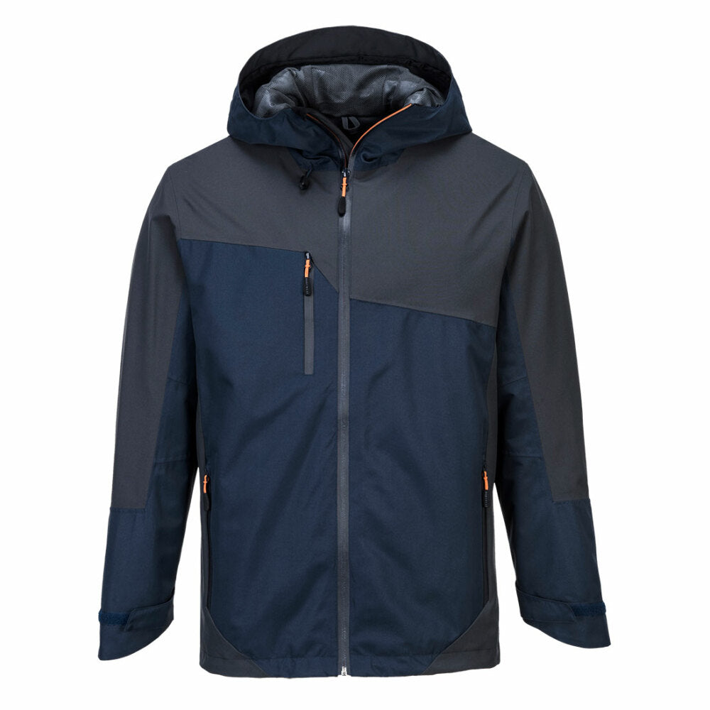 Portwest - Two-Tone Shell Jacket - Navy/Grey