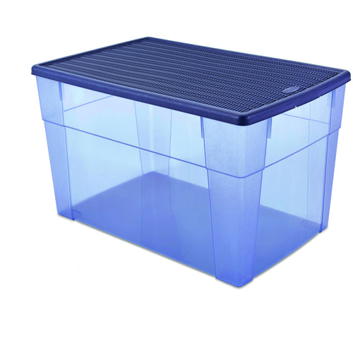 Dosco - Elegance Storage Box XXL High 62L Navy Blue