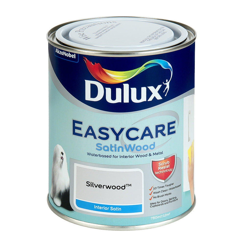 Dulux Easycare Satinwood Silverwood 750ml