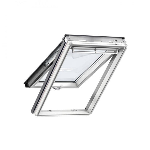 Velux - GPL 2070 White Window (78X98) - Grey Powder Coated Aluminium