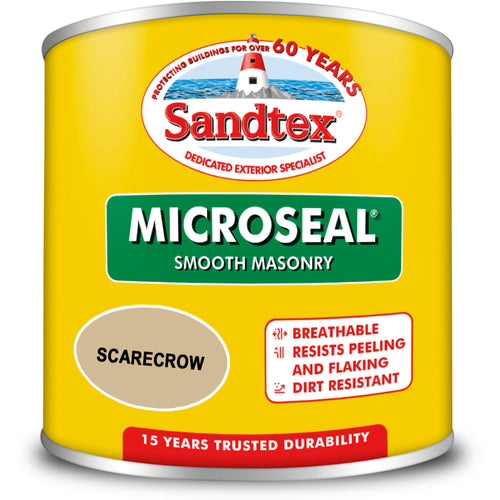 Sandtex Microseal Smooth Masonry Scrubbable Scarecrow 150ml