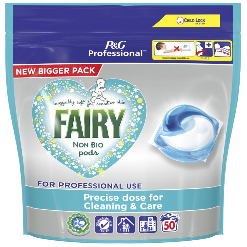 Fairy Non Bio Washing PODS - 2 x 50Pk