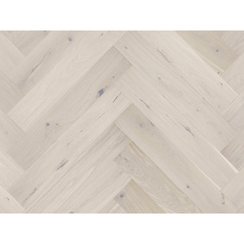 Barista Herringbone Oak Mocha Brushed Matt Lacquered Engineered Flooring 14mm