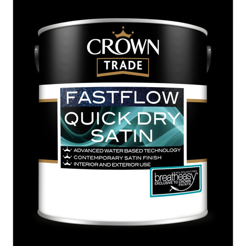 Crown Trade Fastflow Quick Dry Satin Base Opal Medium 2.5L