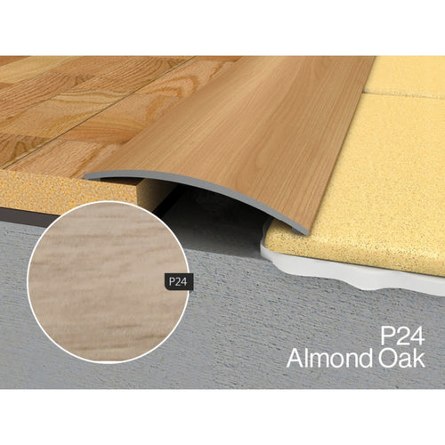 WRG 2 Flat Profile Self Adhesive P24 Almond Oak 1800mm